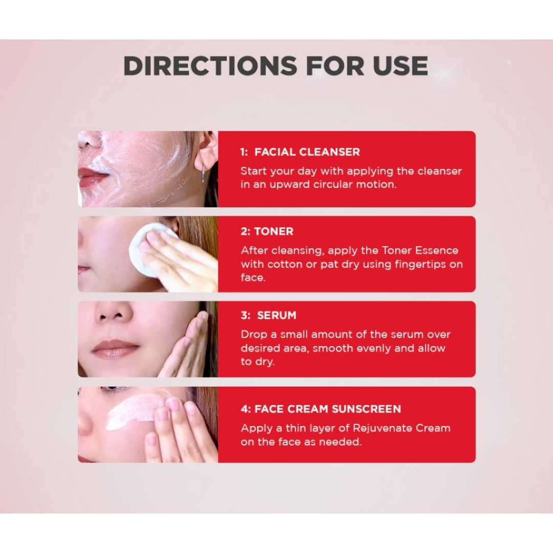 ORGANIC SKIN Rejuvolution Whitening Skincare Set