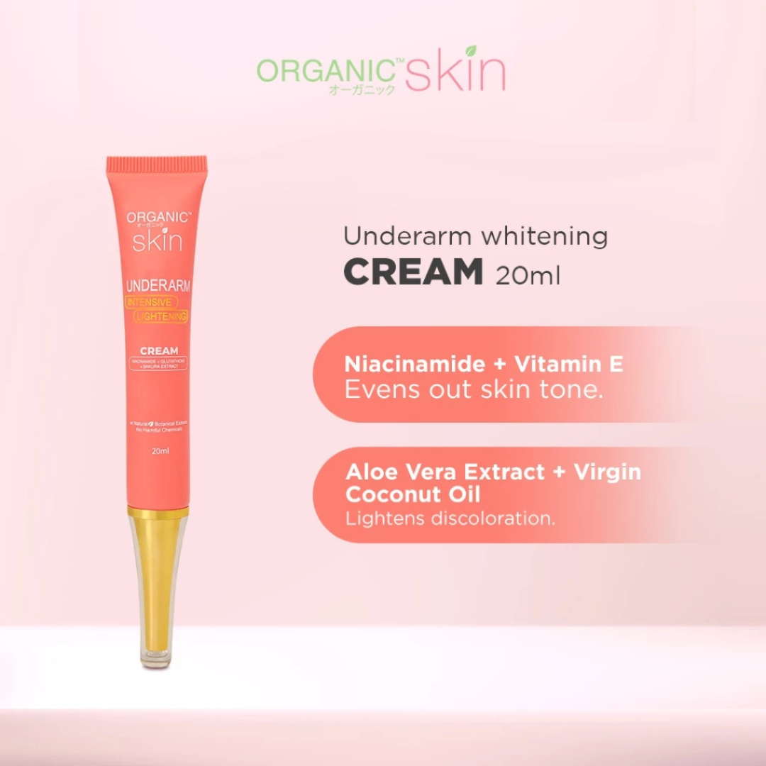 ORGANIC SKIN Underarm Intensive Lightening Cream 20ml
