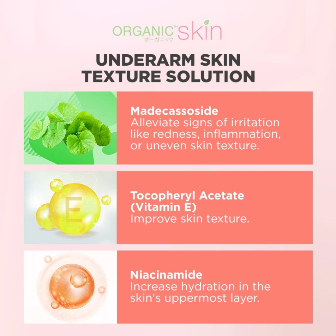 ORGANIC SKIN Underarm Intensive Lightening Cream 20ml