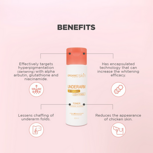 ORGANIC SKIN Underarm Intensive Lightening Toner 60ml