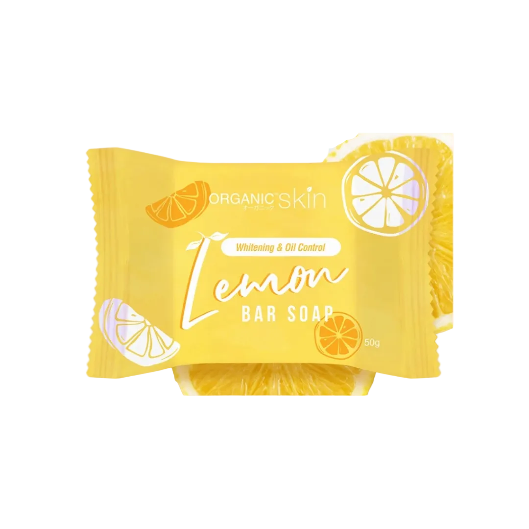 ORGANIC SKIN Whitening & Oil Control Bar Soap (Lemon) 50g