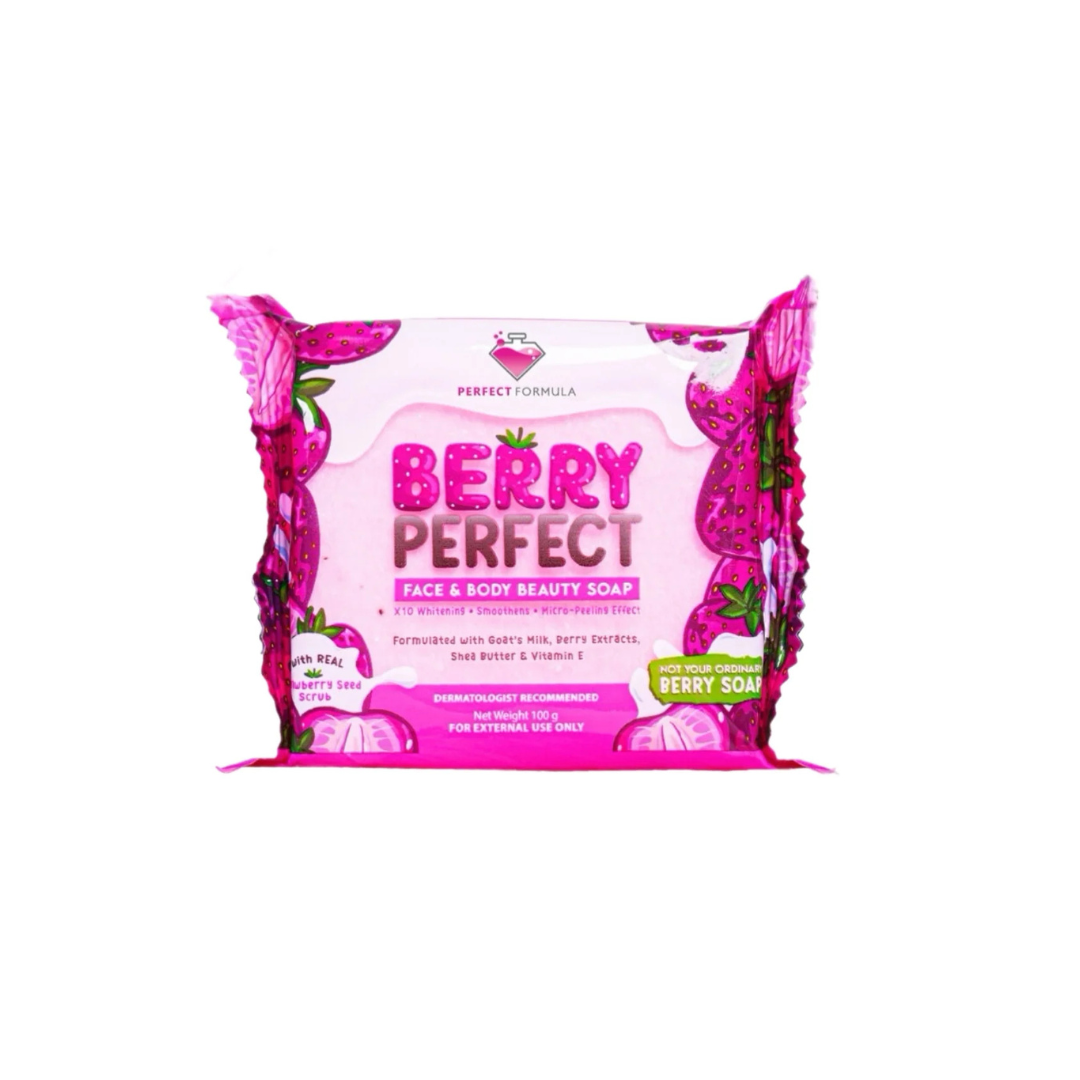 PERFECT FORMULA Berry Perfect Face & Body Beauty Soap 100g