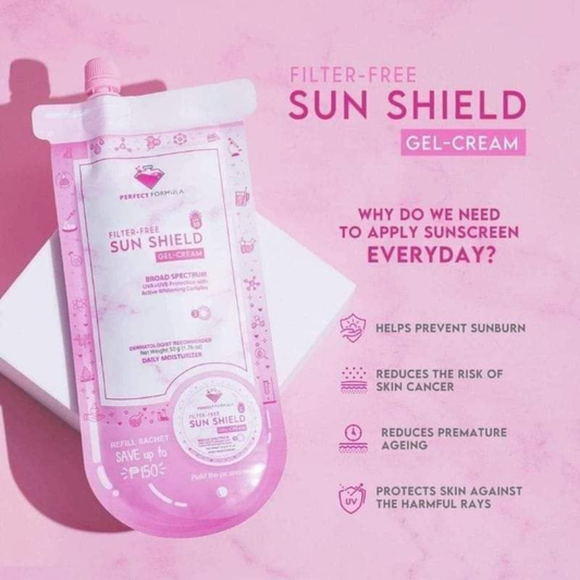 PERFECT FORMULA Filter-Free Sun Shield Gel-Cream 50g