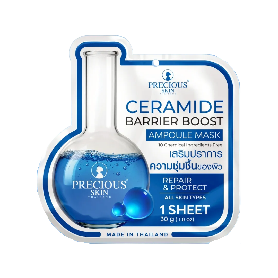 PRECIOUS SKIN Ceramide Barrier Boost Ampoule Sheet Mask (Repair & Protect) 30g