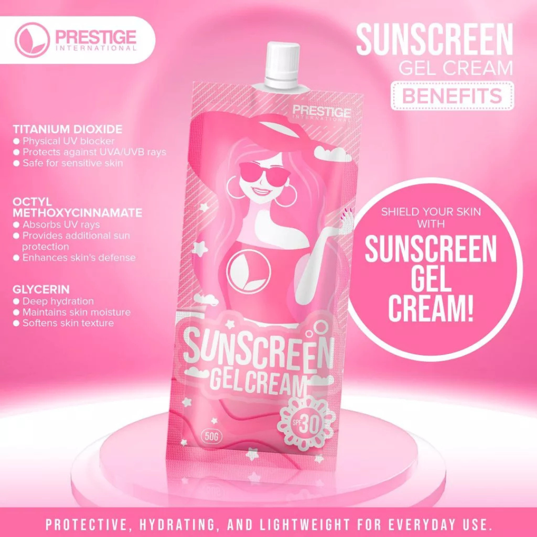 PRESTIGE Sunscreen Gel Cream (SPF30) 50g