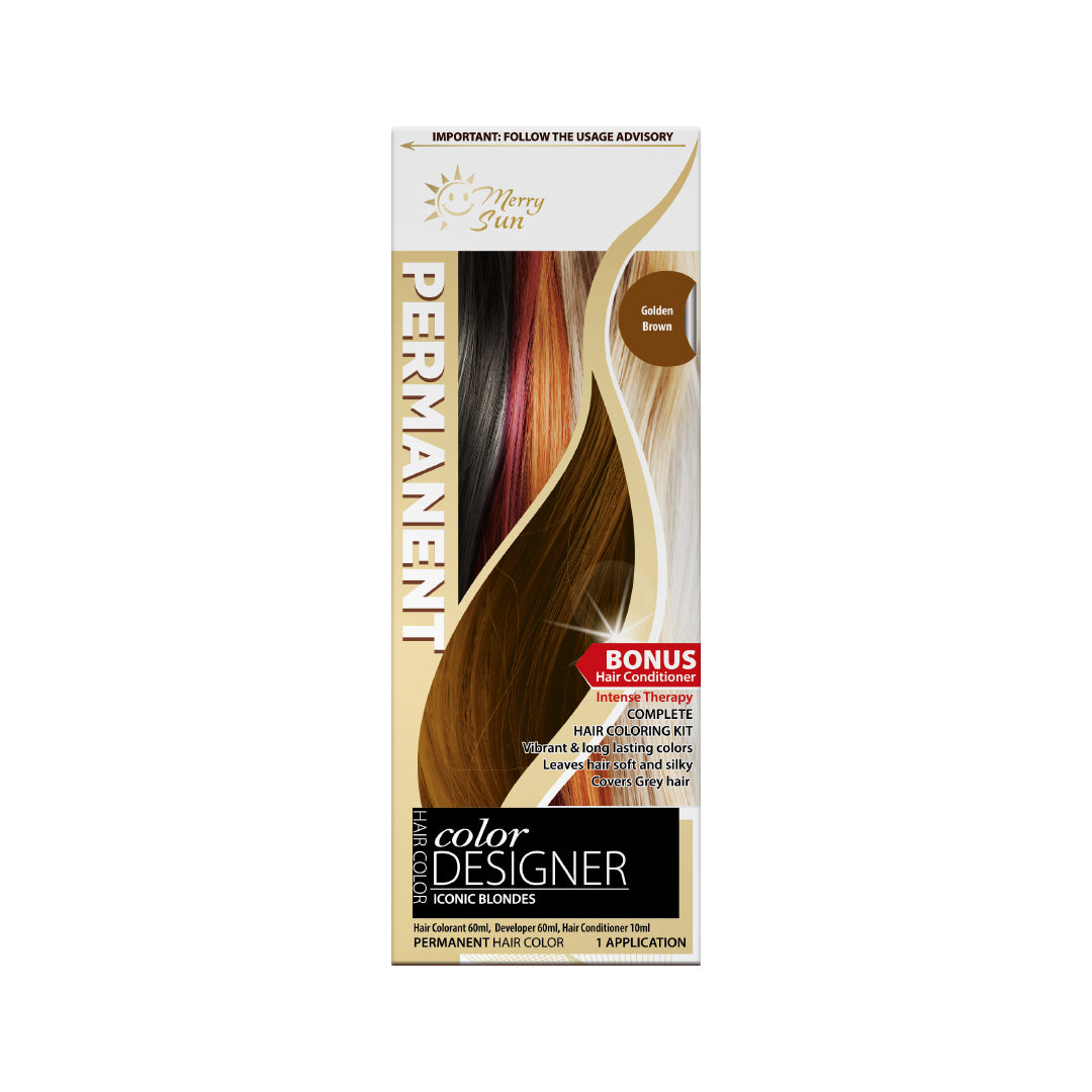 Merry Sun Permanent Hair Color - Golden Brown