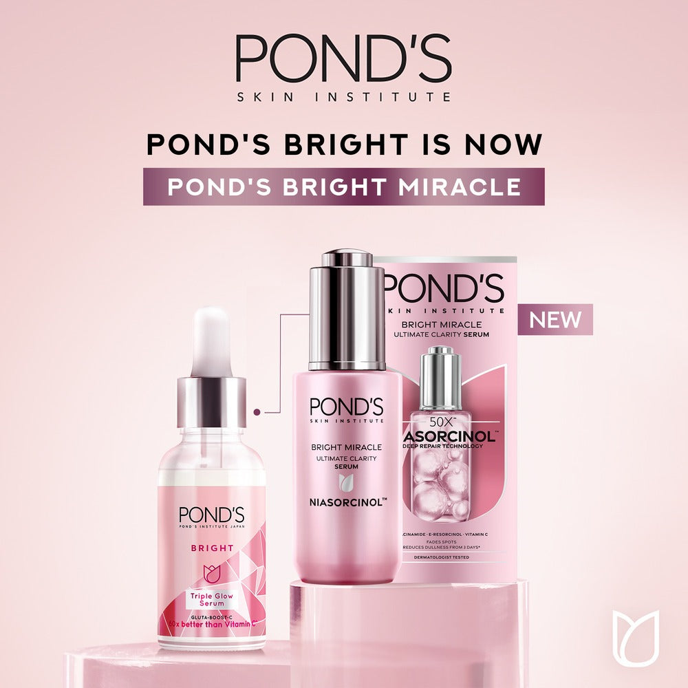 Pond's Bright Miracle Ultimate Clarity Serum (Niasorcinol) 30g