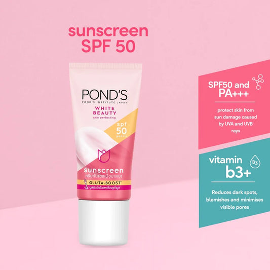 Pond's Bright Skin Perfecting Sunscreen (with Gluta-Boost) SPF 50 PA+++ 30g