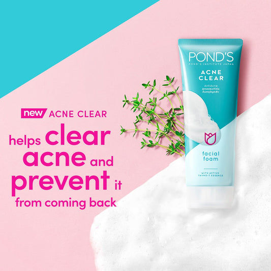 Pond's Facial Foam (Acne Clear) 100g