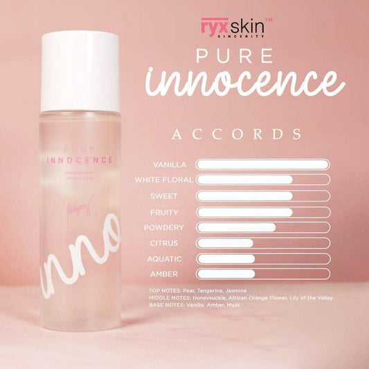 Pure Innocence Fragrance Mist by RyxSkin Sincerity 100mL