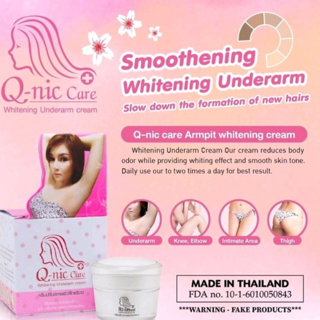 Q-nic Care Whitening Underarm Cream 15g