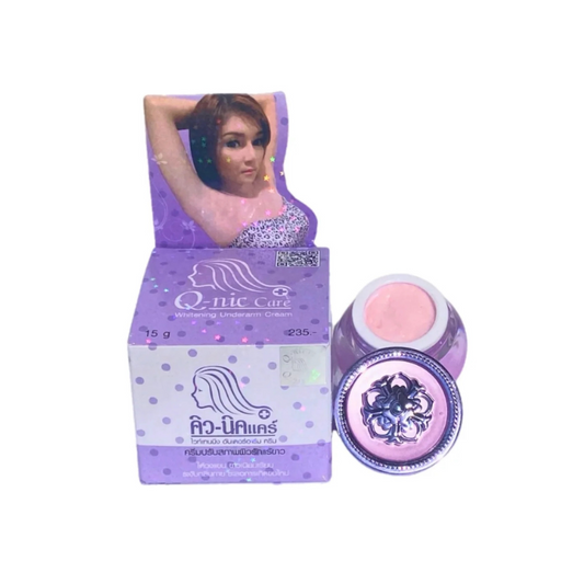 Q-nic Care Whitening Underarm Cream (Extra) 15g