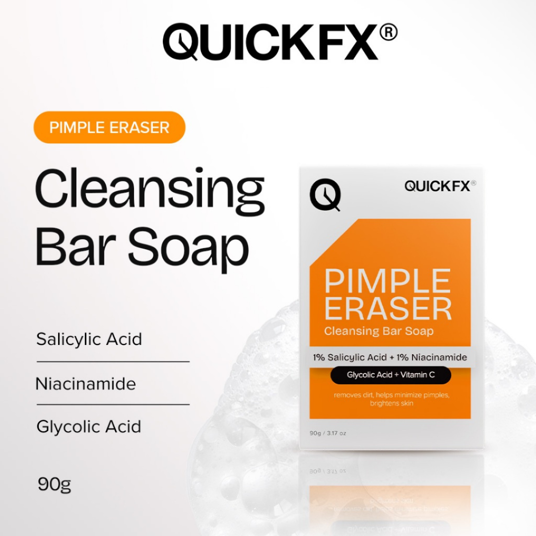 QUICKFX Cleansing Bar Soap (Pimple Eraser) 90g
