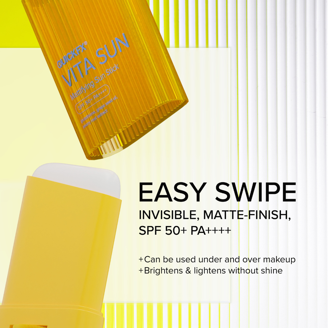 QUICKFX Vita Sun Mattifying Sun Stick (SPF50+ PA++++) 20g
