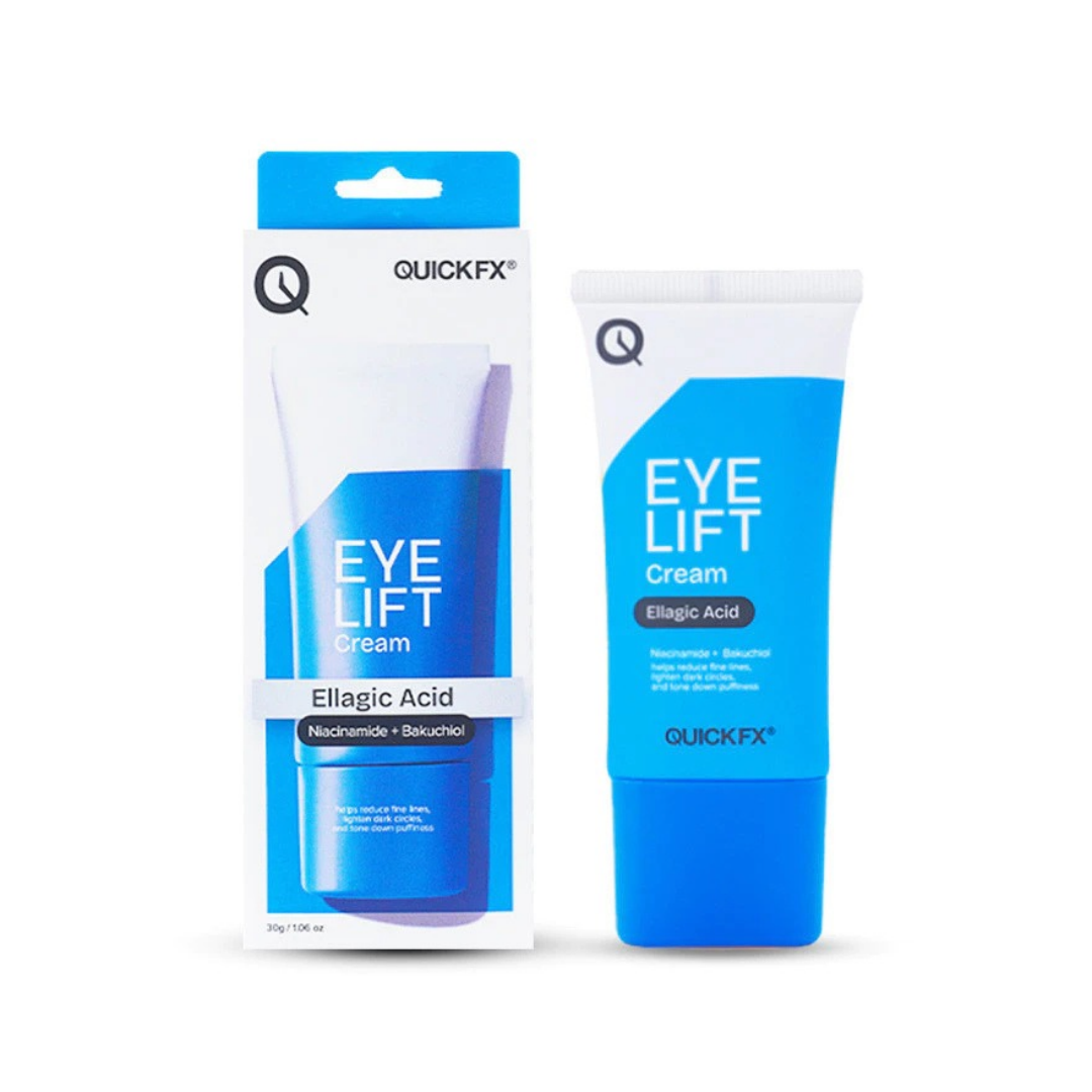 QUICKFX Eye Lift Cream (Ellagic Acid, Niacinamide + Bakuchiol) 30g