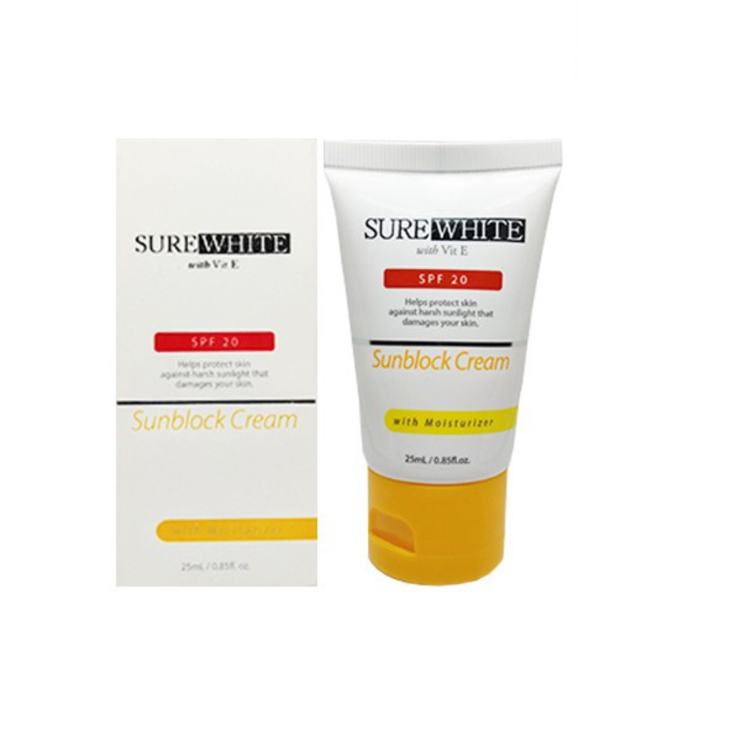 RDL SureWhite SPF20 Sunblock Cream 25ml