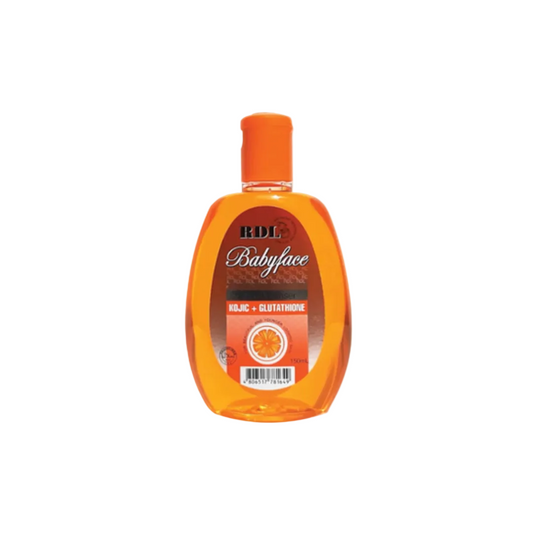 RDL Babyface Facial Cleanser (Kojic + Glutathione) 150ml