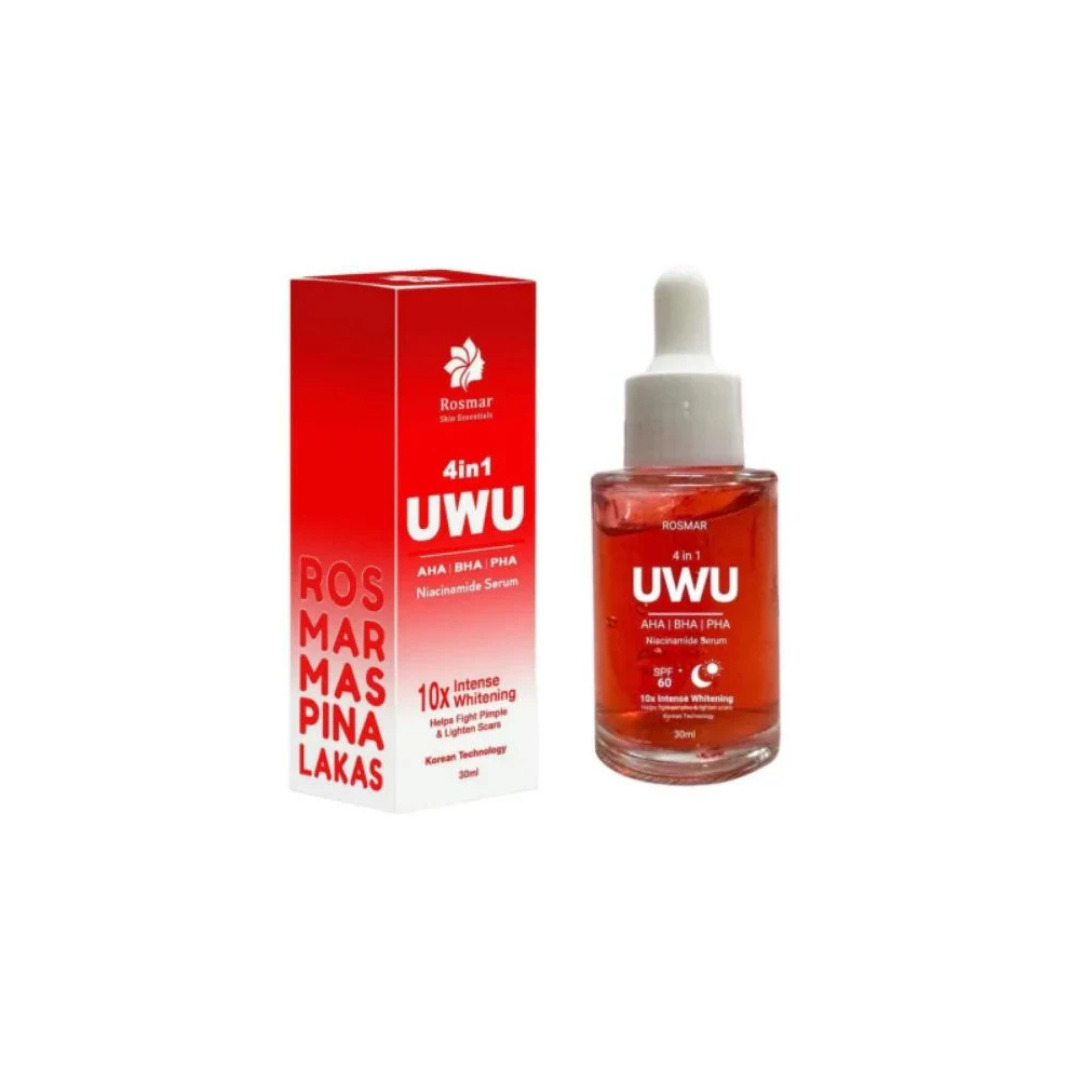 ROSMAR  4in1 UWU Niacinamide Serum (AHA BHA PHA, SPF60) 30ml
