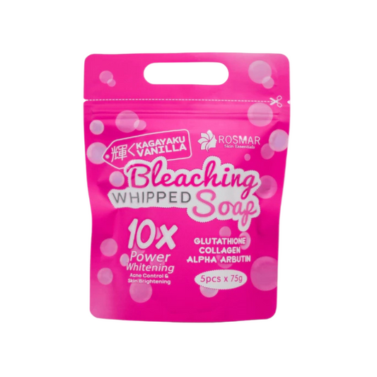 ROSMAR Kagayaku Vanilla Bleaching Whipped Soap 5x75g