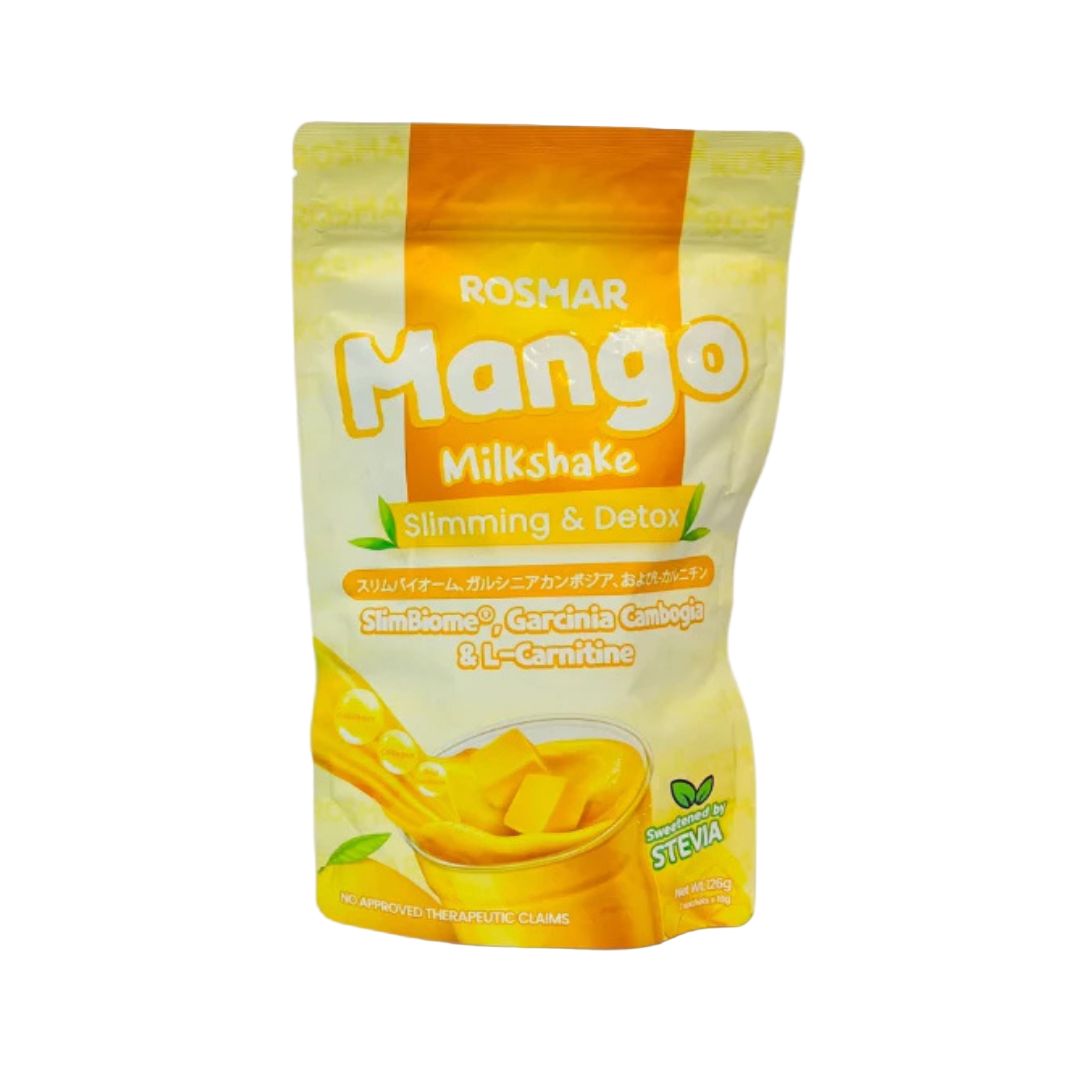 ROSMAR Milkshake Slim & Detox Drink (Mango) - 7 Sachets