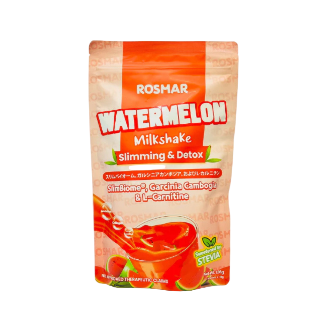 ROSMAR Milkshake Slim & Detox Drink (Watermelon) - 7 Sachets