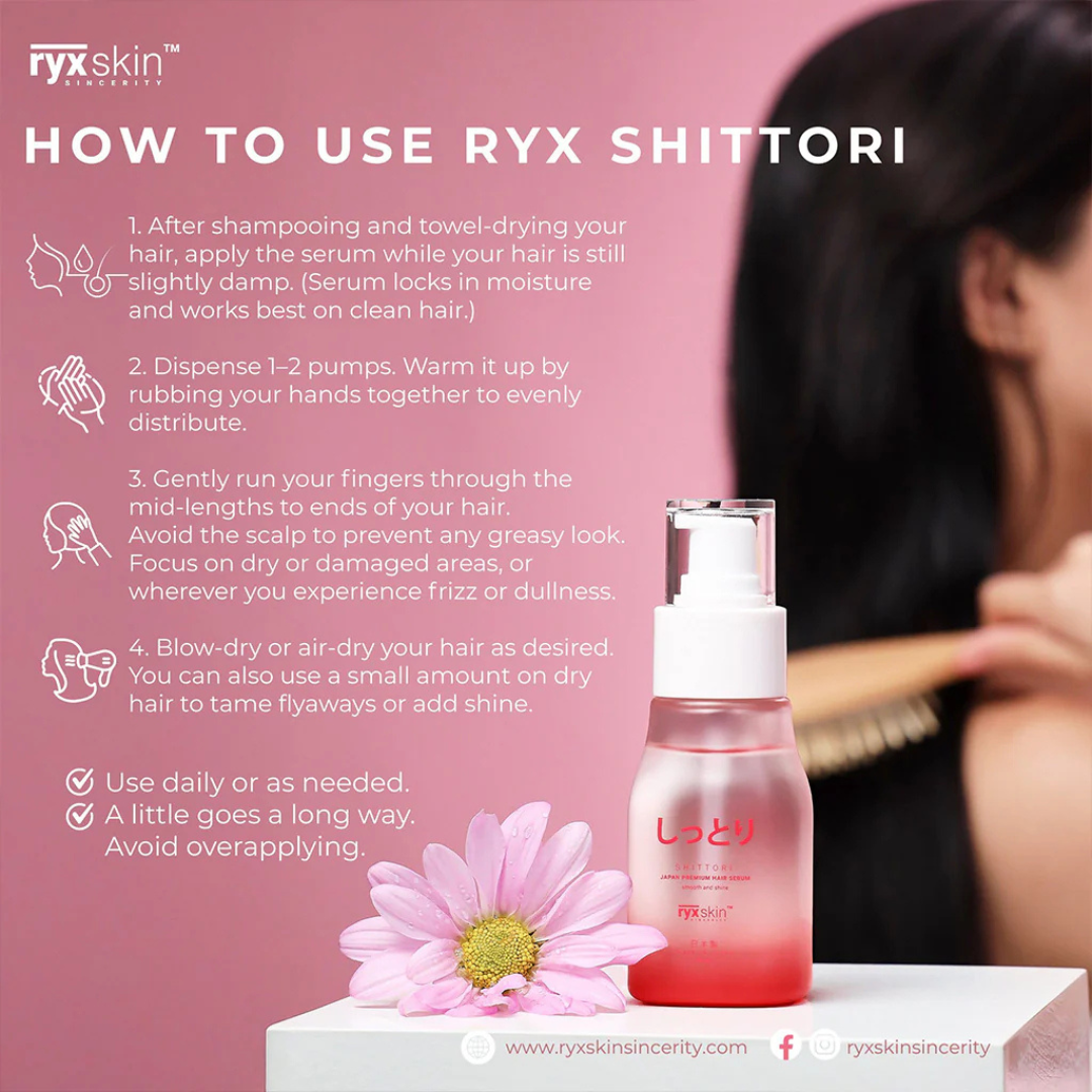 RYXSKIN Japan Premium Hair Serum (Shittori) 40ml