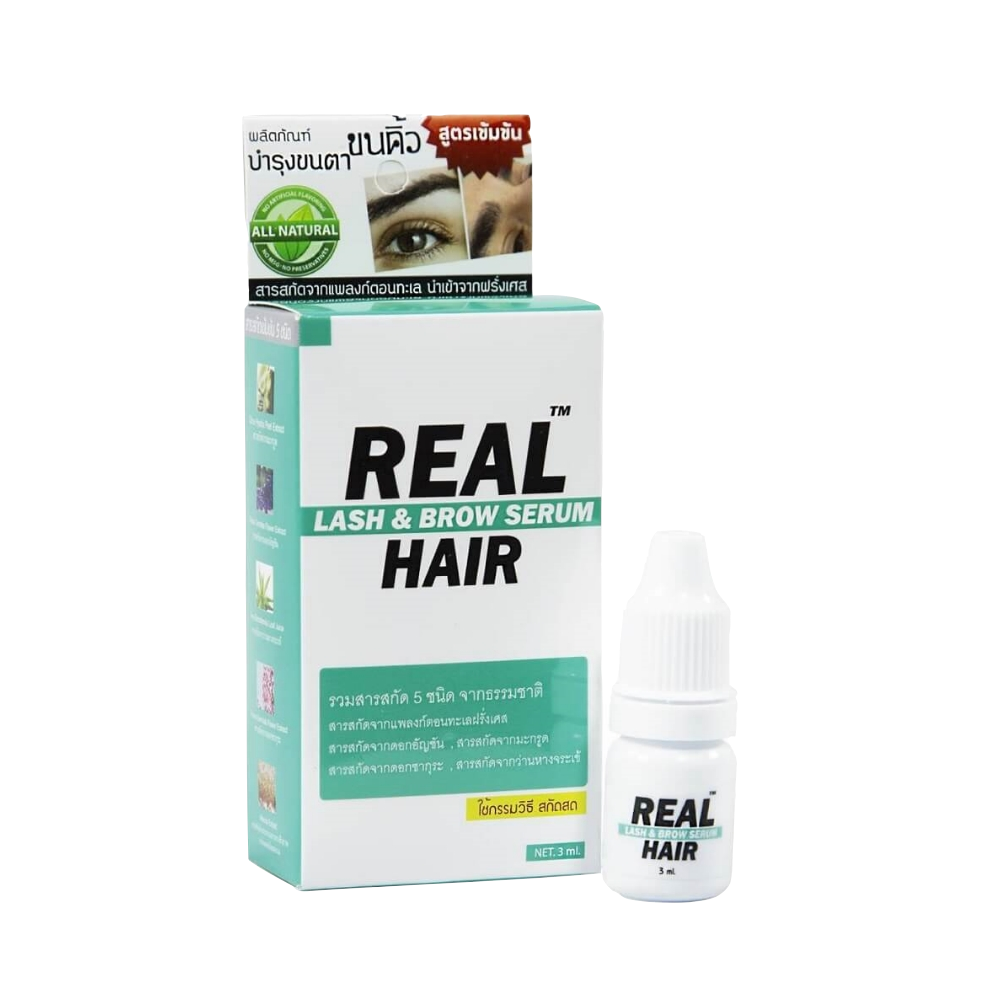 Real Hair Lash & Brow Serum 3ml