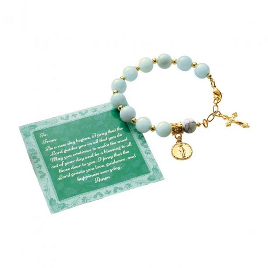 Rosa Rosary Bracelet
