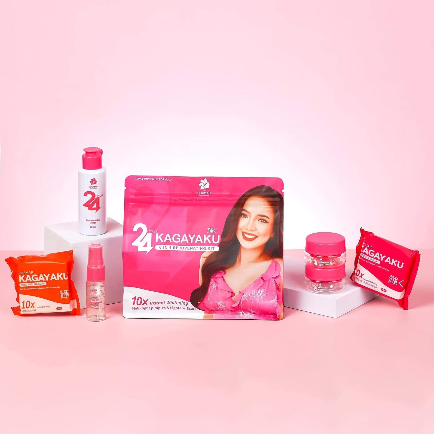 Rosmar 24 Hours Kagayaku Rejuvenating Kit (New Packaging)