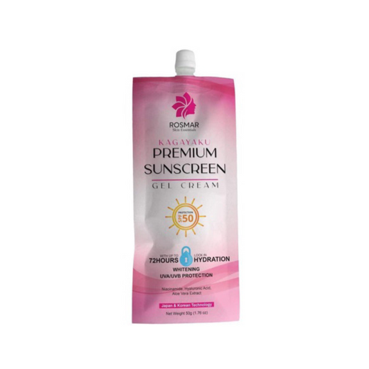 Rosmar Kagayaku Premium Sunscreen (Gel Cream SPF50) 50g