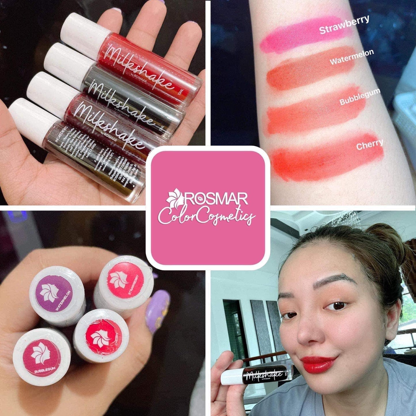 Rosmar Milkshake Liptint  Choose A Shade