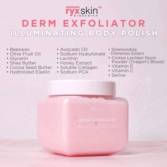 [LEAK SALE] RyxSkin Derm Exfoliator Illuminating Body Polish 370g