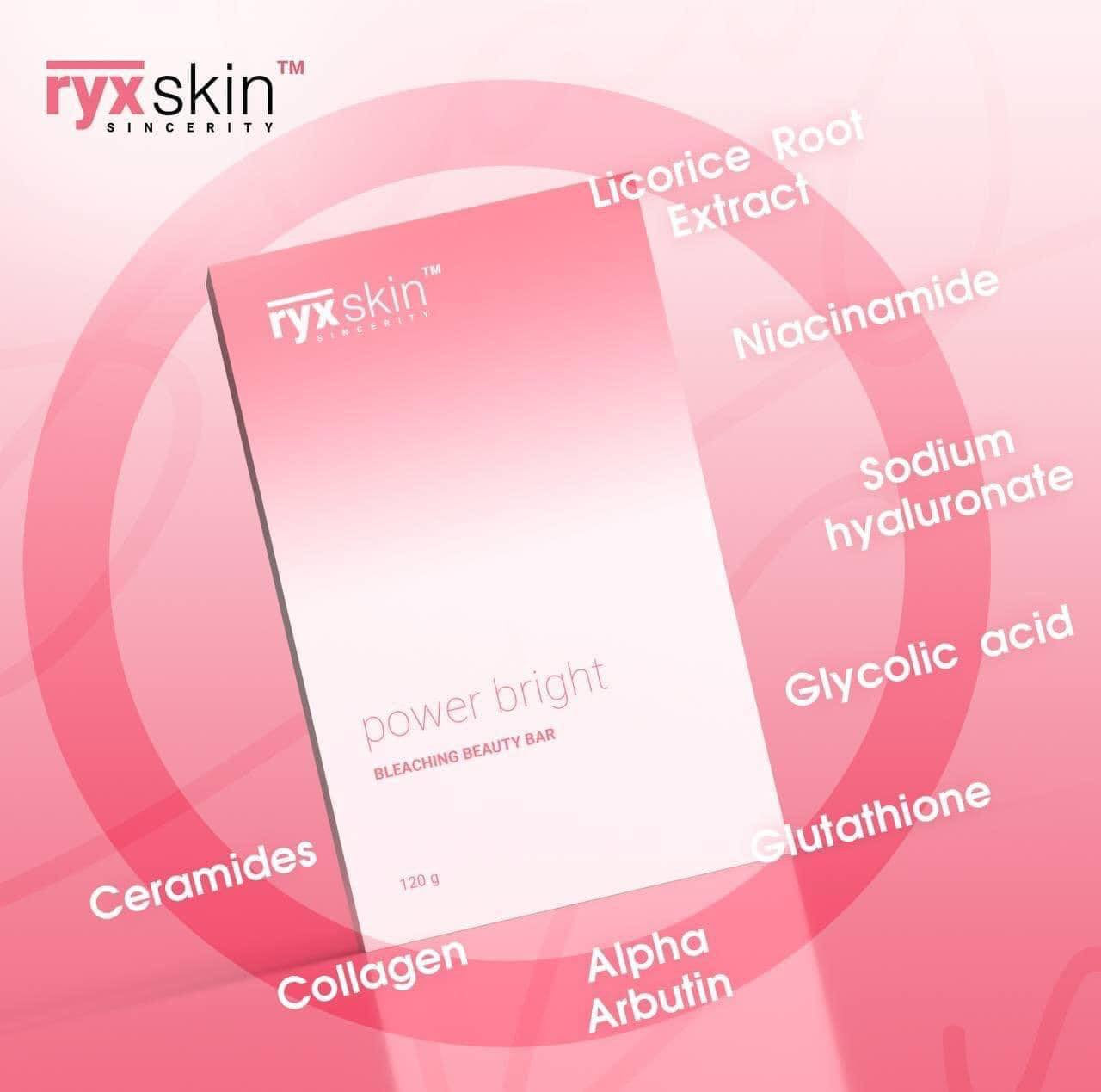 RyxSkin Sincerity Power Bright Bleaching Beauty Bar 120g