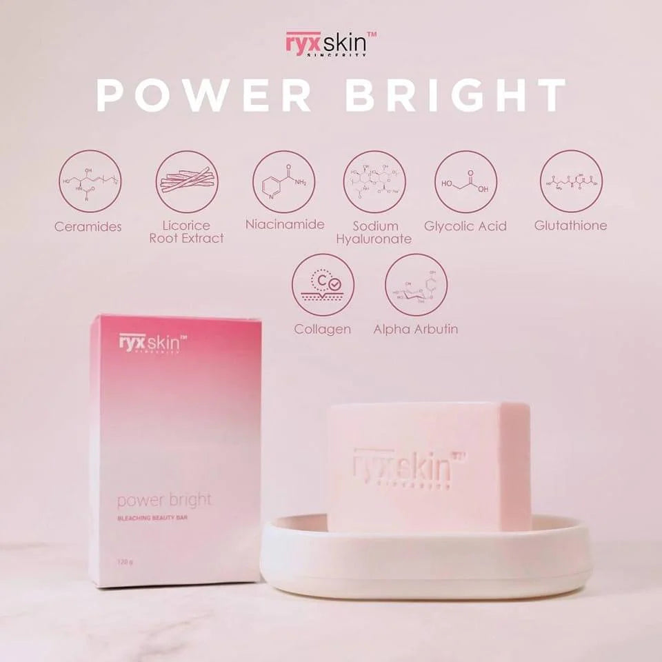 RyxSkin Sincerity Power Bright Bleaching Beauty Bar 120g | Love