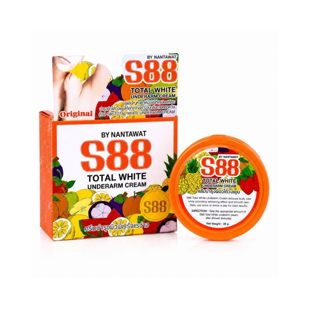 S88 Total White Underarm Cream 35g by NANTAWAT