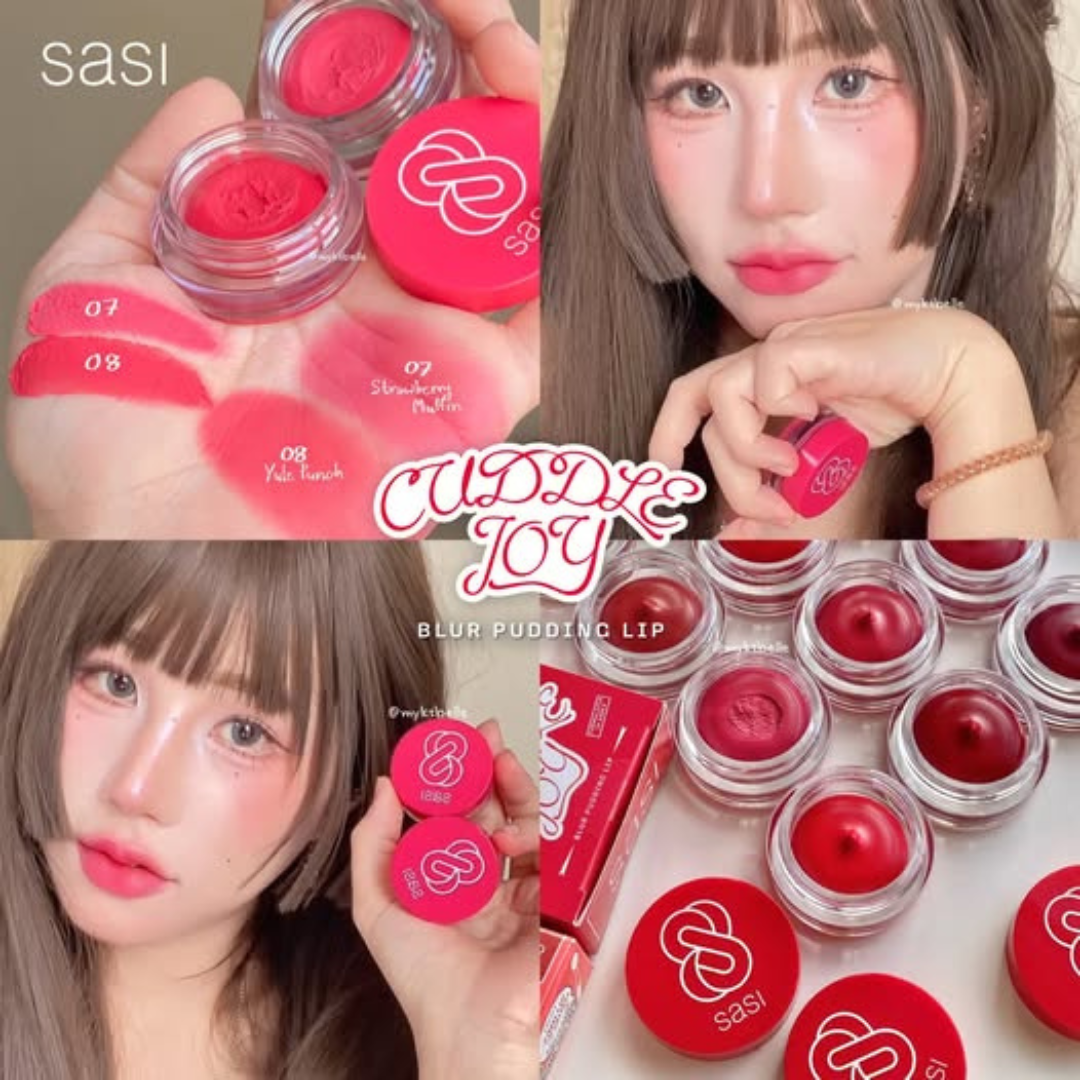 SASI Cuddle Joy Blur Pudding Lip 4g
