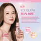 SEOUL WHITE KOREA Icy Glow Sun Mist (SPF50 PA++++, PDRN + Ceramide) 85ml