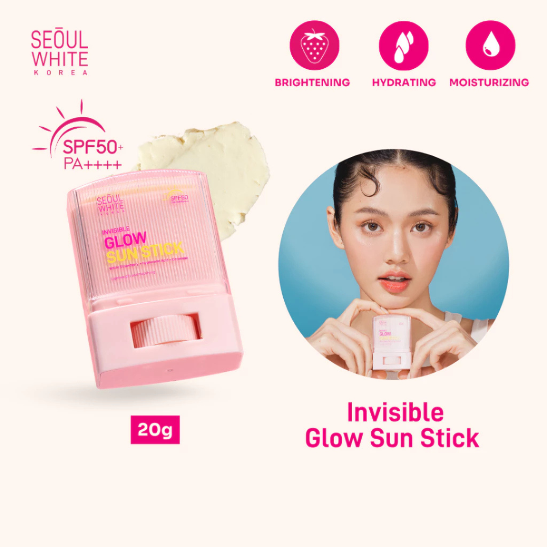 SEOUL WHITE KOREA Invisible Glow Sun Stick (SPF50 UVA/UVB PA++++) 20g