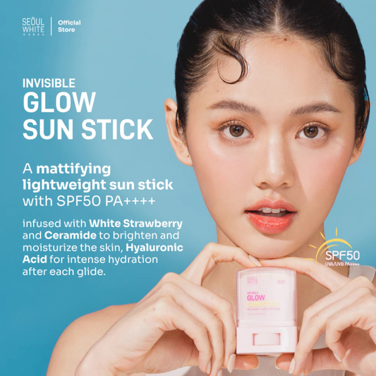 SEOUL WHITE KOREA Invisible Glow Sun Stick (SPF50 UVA/UVB PA++++) 20g