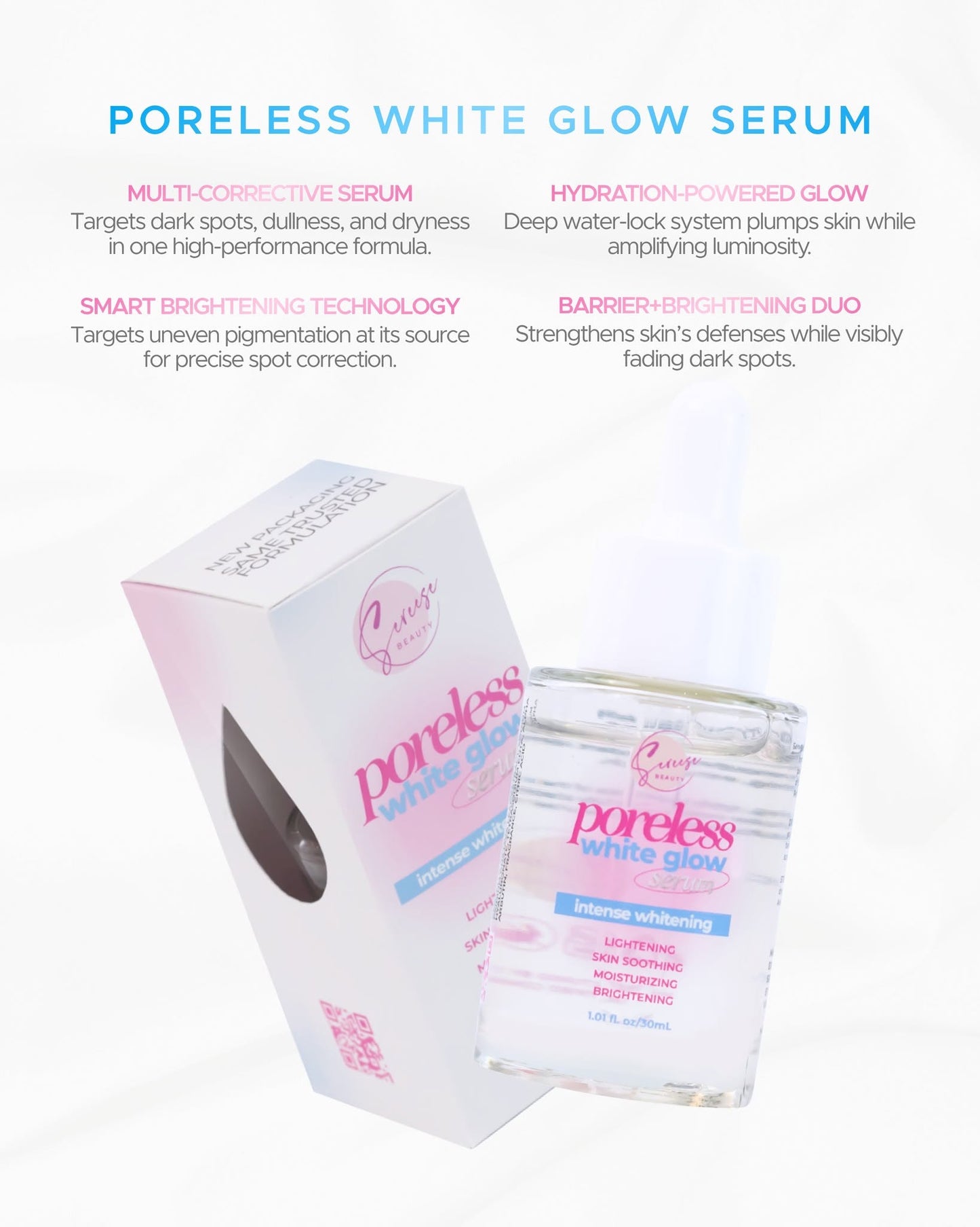 SEREESE BEAUTY Poreless White Glow Serum 30ml
