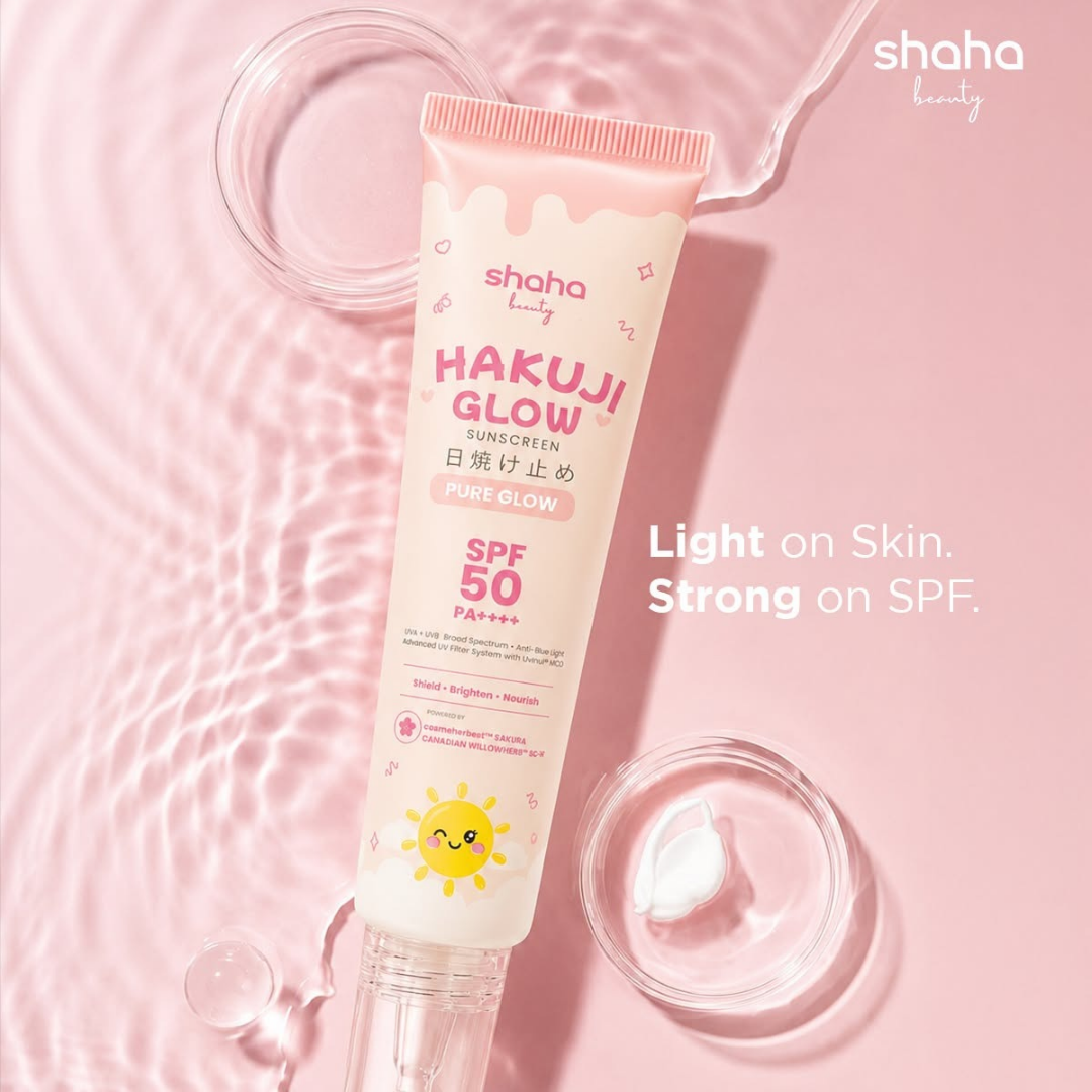 SHAHA BEAUTY Hakuji Glow Sunscreen SPF50 PA++++ 30ml