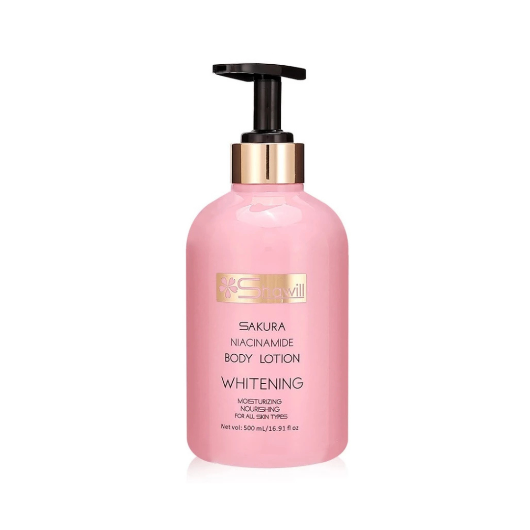 SHAWILL Whitening Body Lotion (Sakura Niacinamide) 500ml