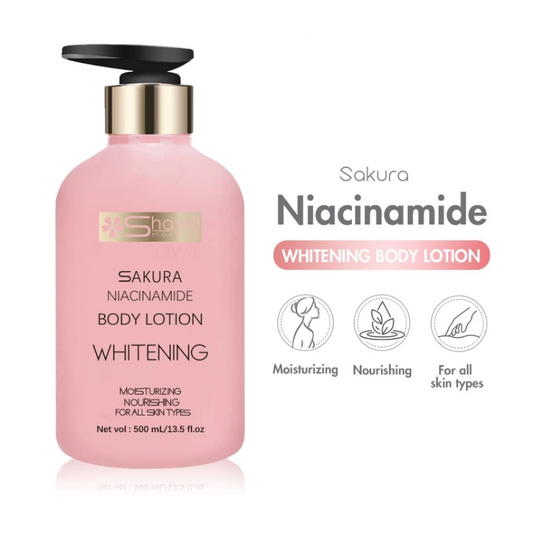 SHAWILL Whitening Body Lotion (Sakura Niacinamide) 500ml