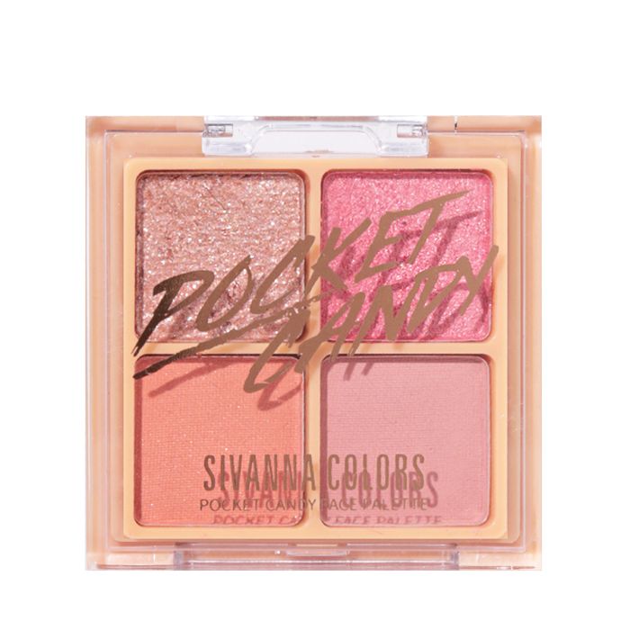 SIVANNA COLORS Pocket Candy Face Palette (No. 02 Marshmallow)