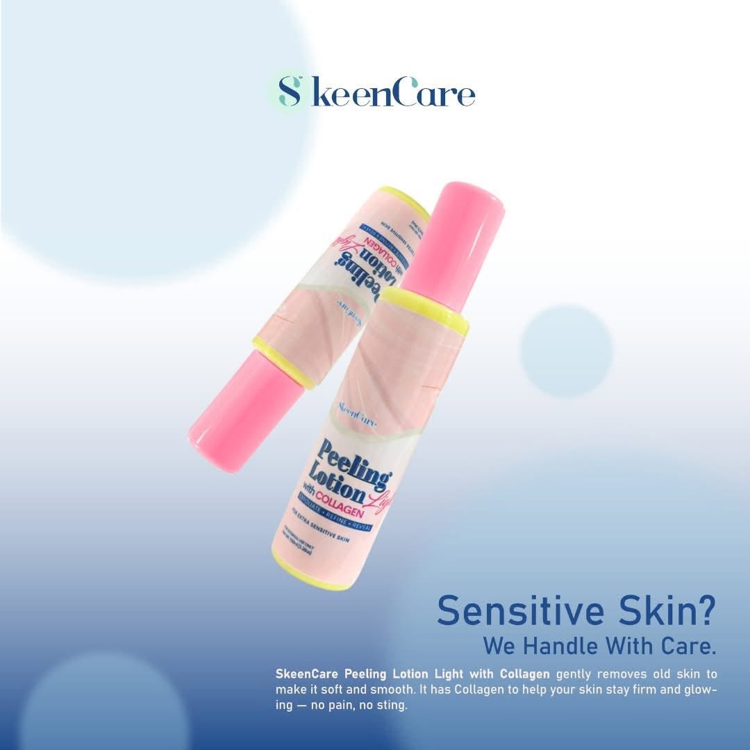 SKEENCARE Peeling Lotion Light With Collagen (Exfoliate, Refine, Reveal) 100ml