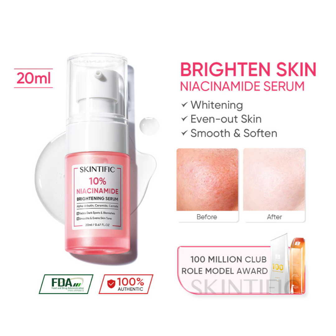 SKINTIFIC 10% Niacinamide Brightening Serum 20ml