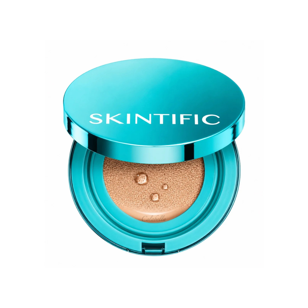 SKINTIFIC Matte Cushion Foundation (Perfect Stay Serum, SPF50 PA+++)