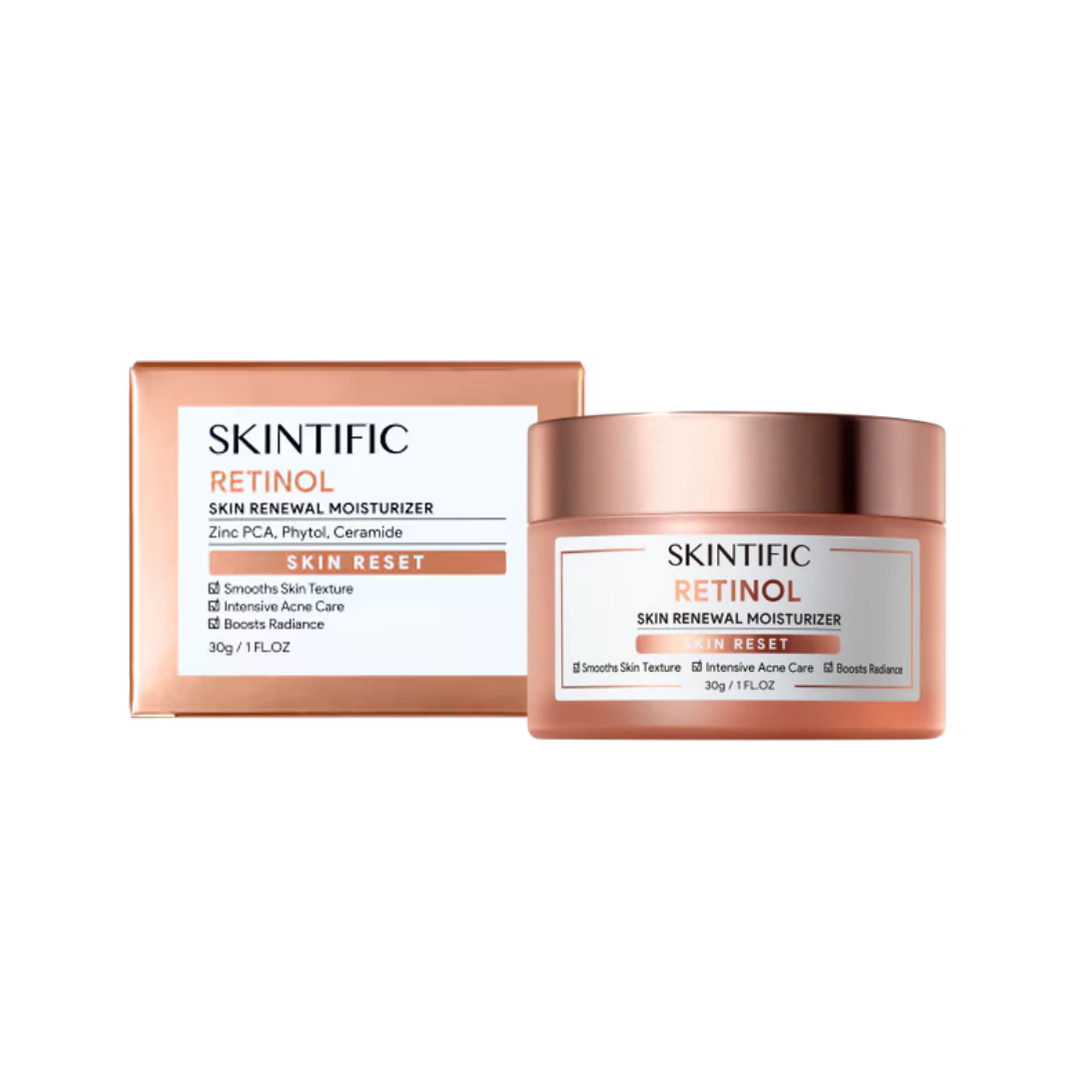 SKINTIFIC Retinol Skin Renewal Moisturizer (Skin Reset) 30g | Love Rys ...