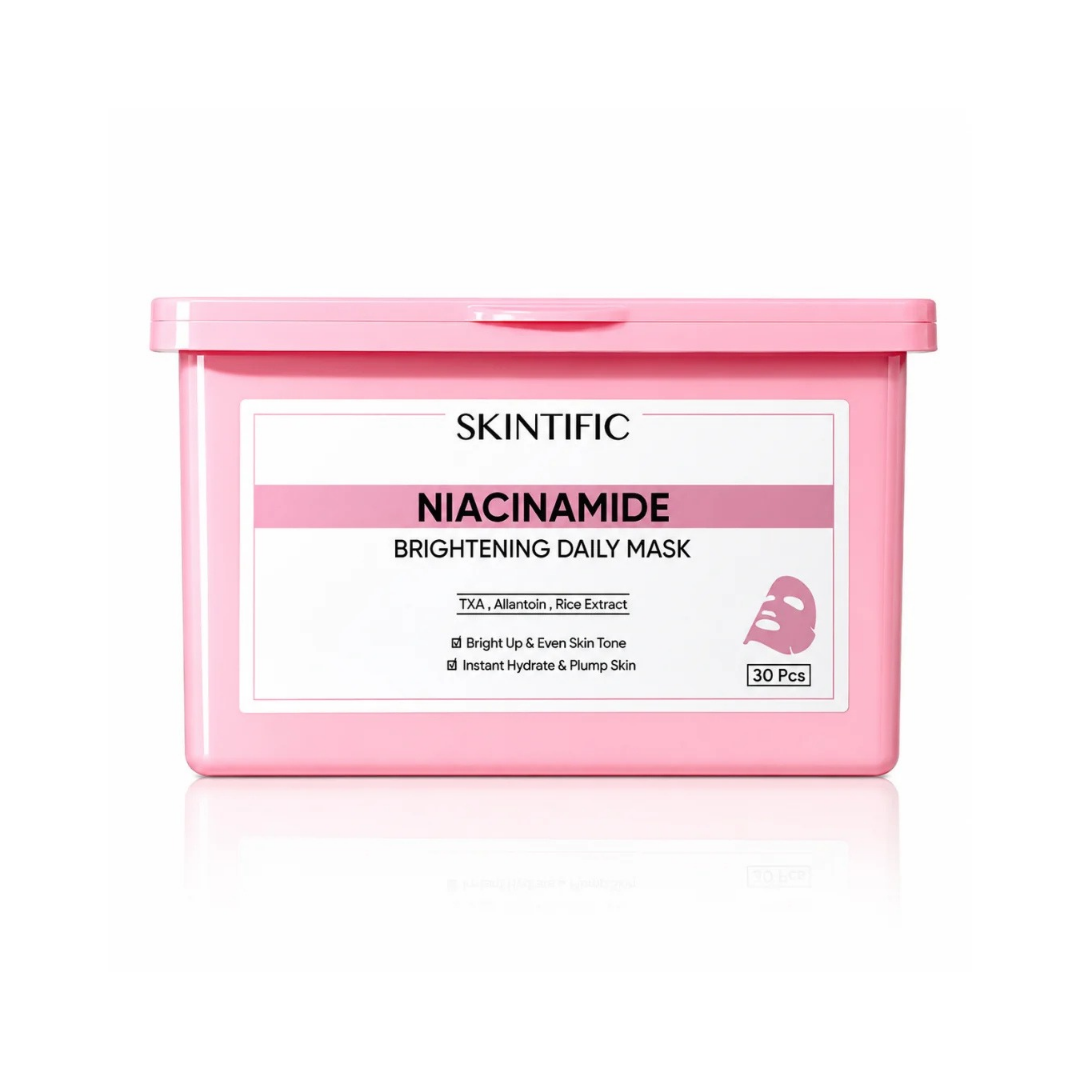SKINTIFIC Brightening Daily Mask (Niacinamide) - 400g30pcs
