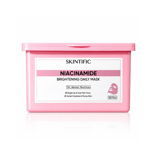 SKINTIFIC Brightening Daily Mask (Niacinamide) - 400g30pcs